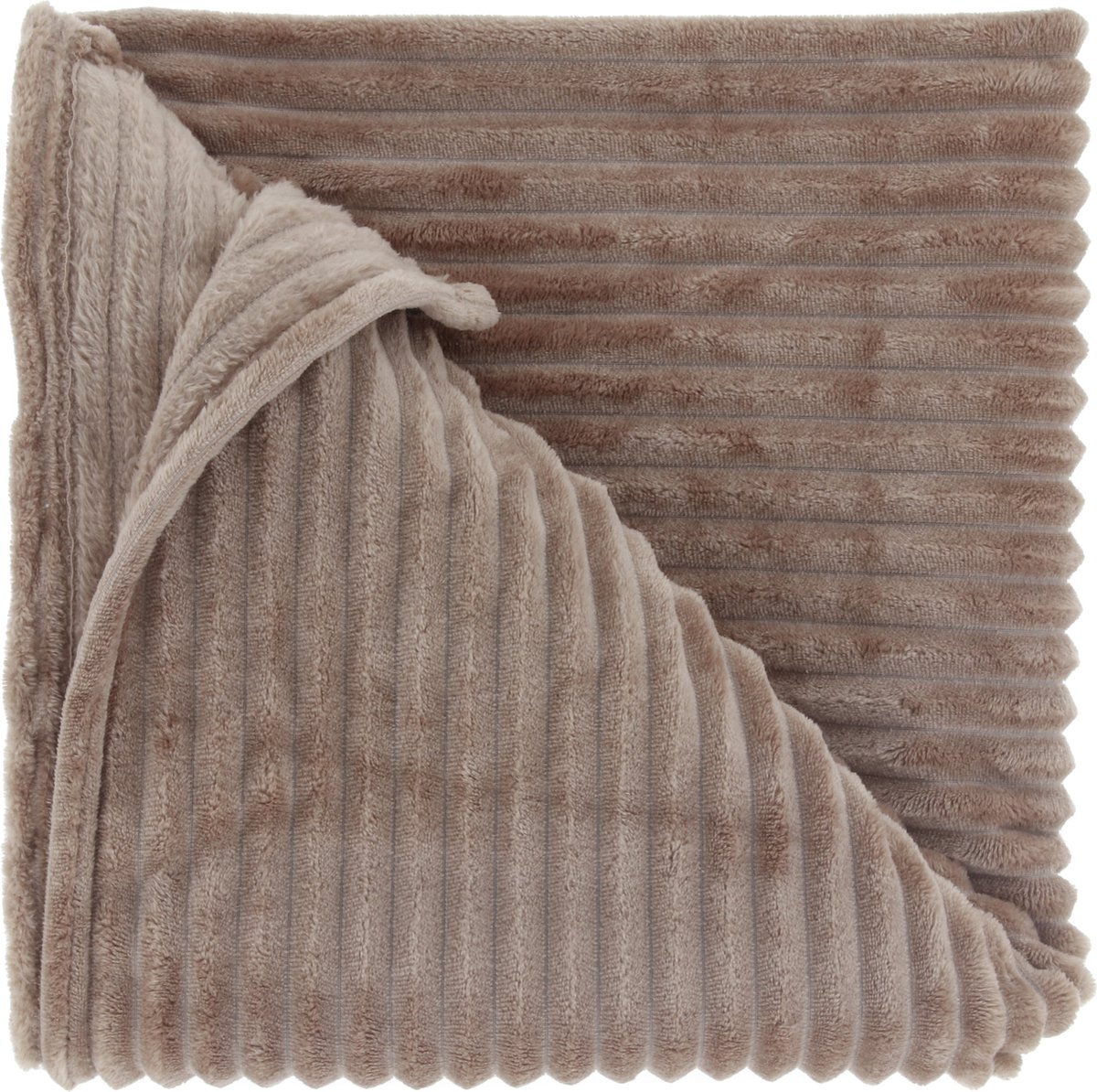 Unique Living Plaid Dez Taupe - 150x200cm