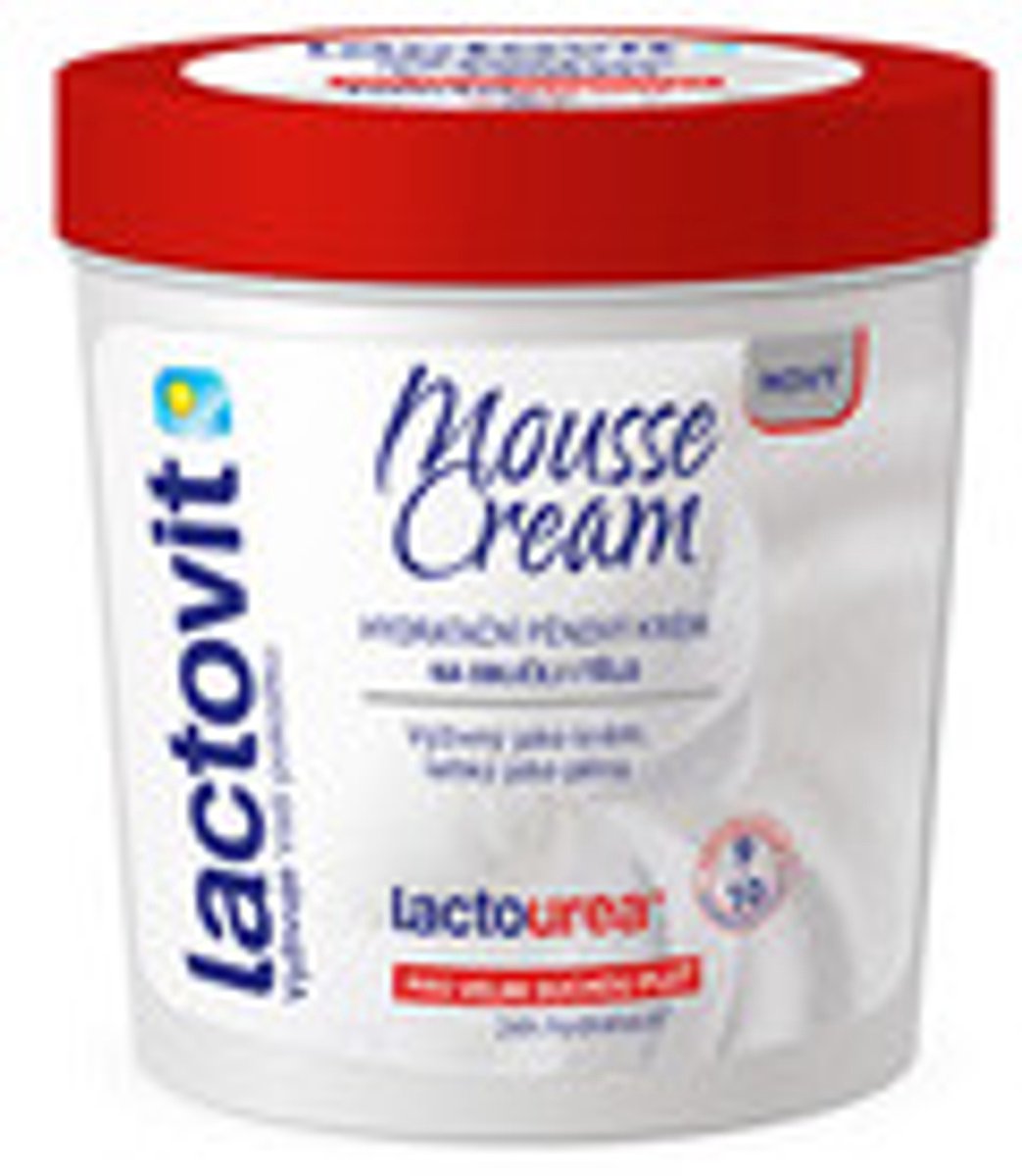 Lactourea Mousse Cream - Moisturizing Foam Cream For Face And Body