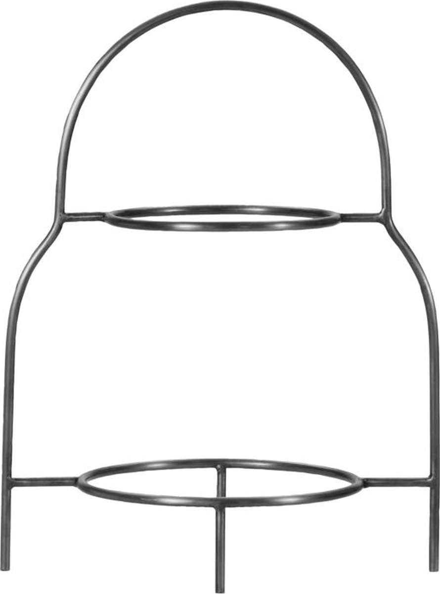 Borden etagere Sana zilver 32cm