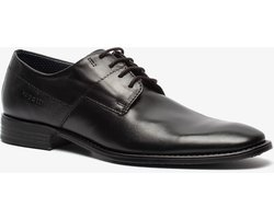 Bugatti leren heren veterschoenen - Zwart - Maat 40
