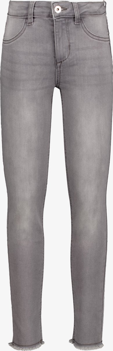 TwoDay meisjes jeans lichtgrijs - Maat 140