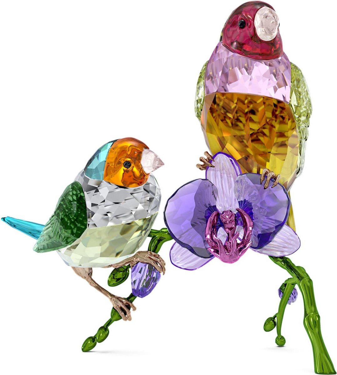 Swarovski beeldje Idyllia SCS Jaarlijkse Editie 2024 Gouldamadine 5670031 | decoratief voorwerp voor interieur | Swarovski kristal decoratie stijl multi