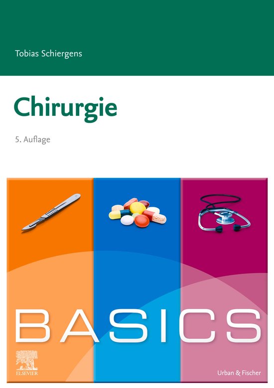 KURZLEHRBUCH - Urban & Fischer Verlag - BASICS Chirurgie - cover