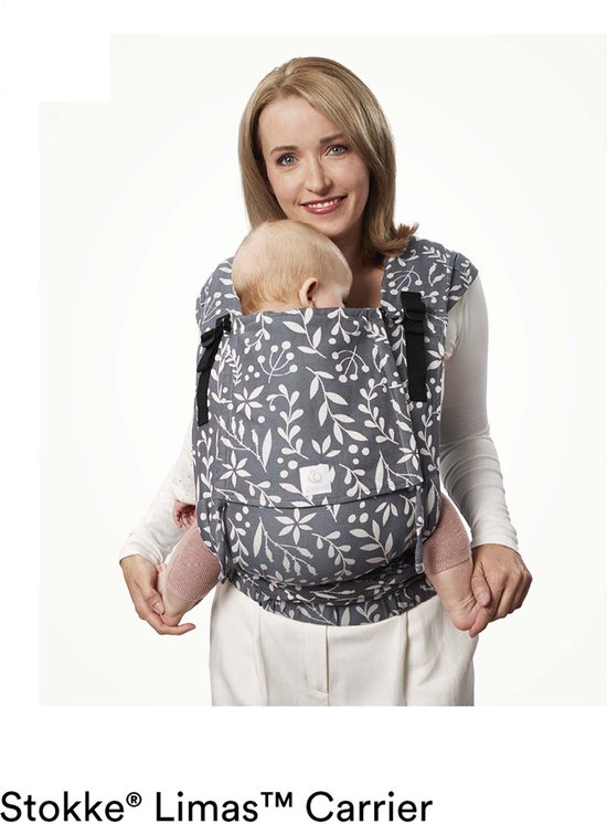 Stokke Limas Carrier Plus, Glacier Green - Versie 2023 (OCS) - Babydrager met halve gesp - Drie draagopties - Veilig voor baby's van 1 maand/4 kg tot 18 kg van Stokke — afbeelding 4