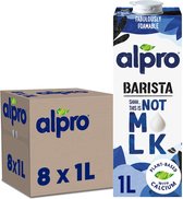 Alpro Barista This Is Not M*lk - Boisson Végétale - Spéciale Café - Sans Lactose - 8 x 1L