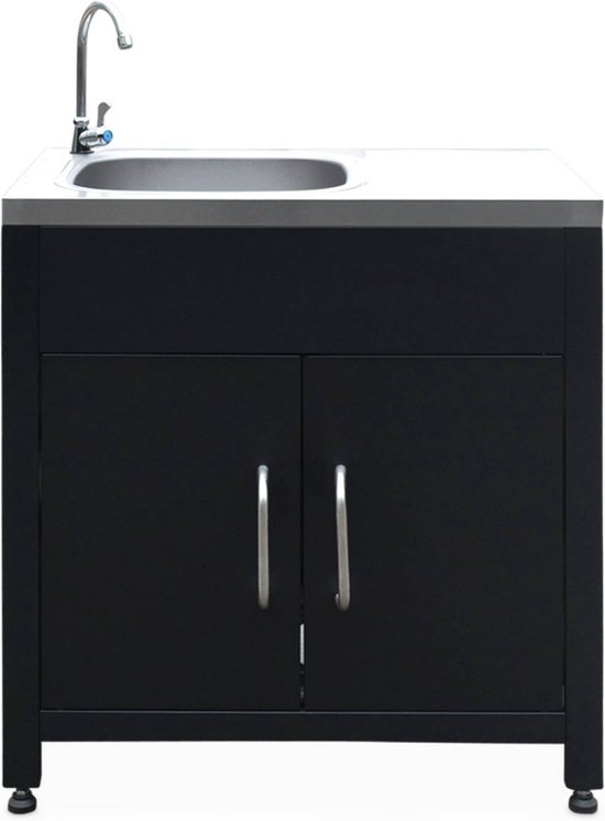 sweeek - 6-module buitenkeuken roestvrij staal - grimaud van Sweeek — afbeelding 2