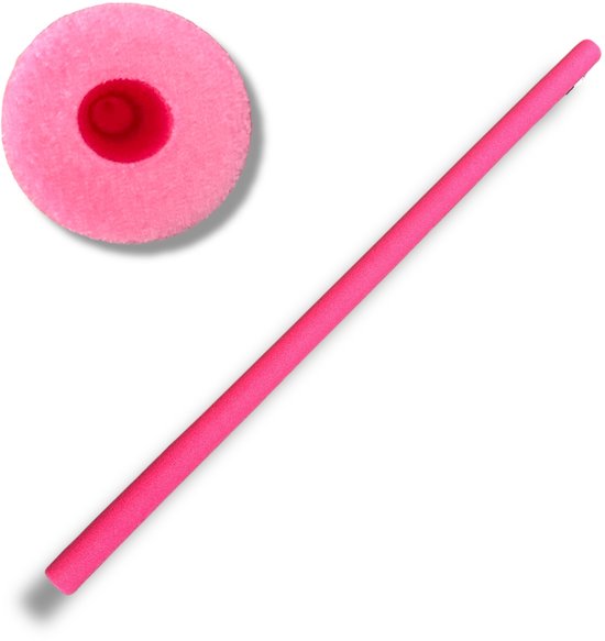 Foto: Comfortable noodle de zwemstaaf water noodle in pastelkleuren 155cm 1 stuk rood roze