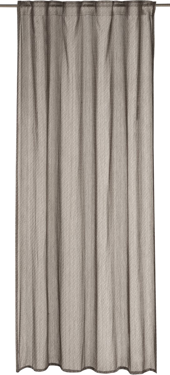 Elbersdrucke Gordijn met verborgen lussen Unisono 255x140 cm bruin Braun
