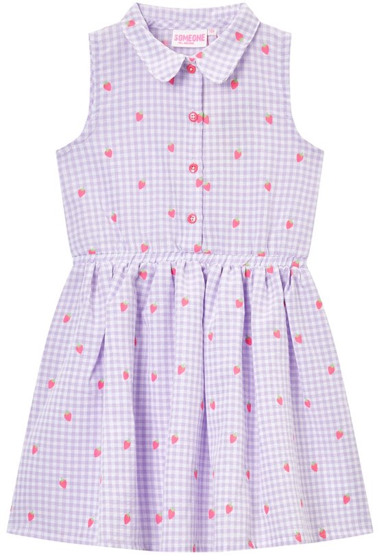 Someone - Jurk - Maat 92 - Meisjes - blanc -