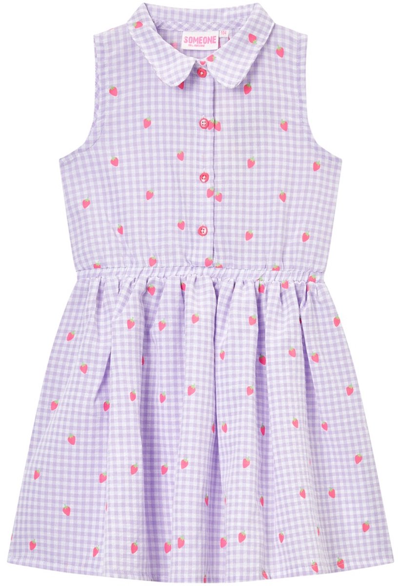 Someone - Jurk - Maat 92 - Meisjes - wit -