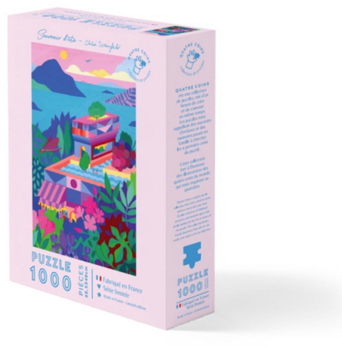 La Petite Epicerie 1000 Stukjes PUZZLE "SUMMER MEMORY " 735g 68x48cm kinderen en volwassenen