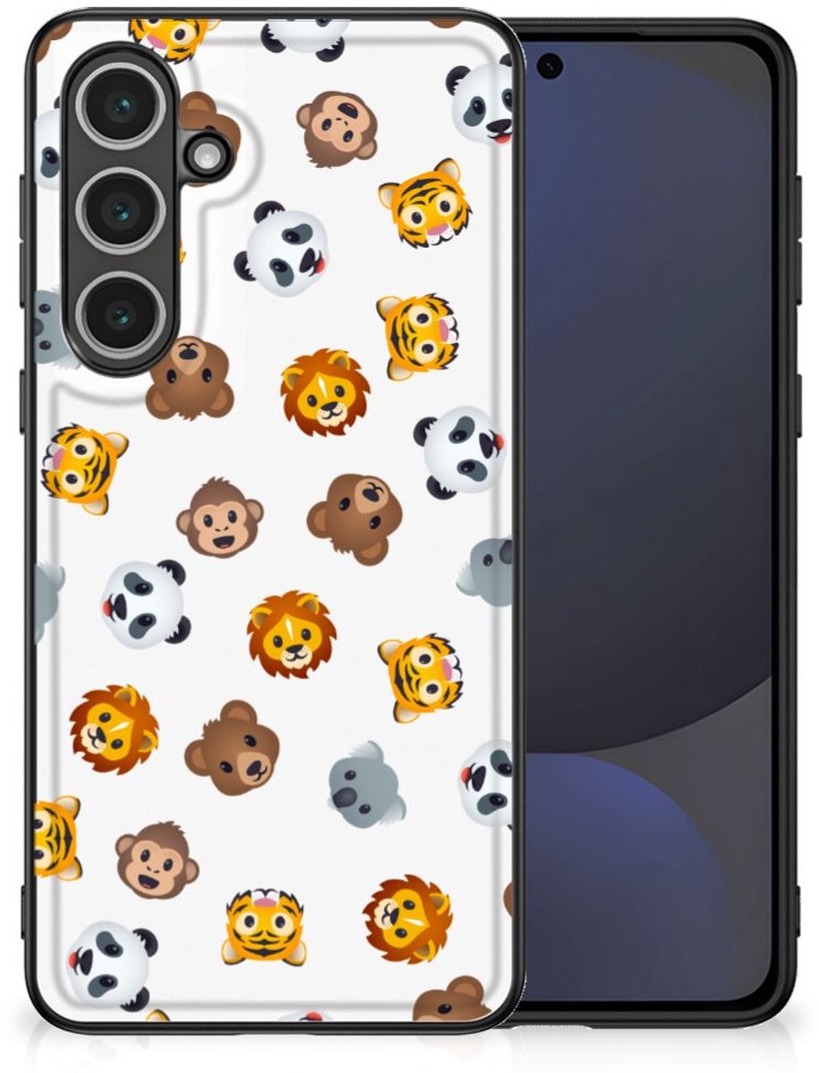 Back Case voor Samsung Galaxy S24 FE Dieren Emojis