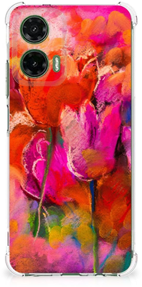 Back Cover Motorola Moto G35 Tulips