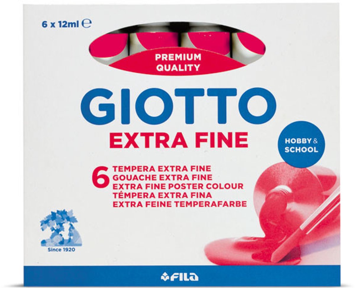 Giotto 352010 temperaverf 12 ml Koker Magenta