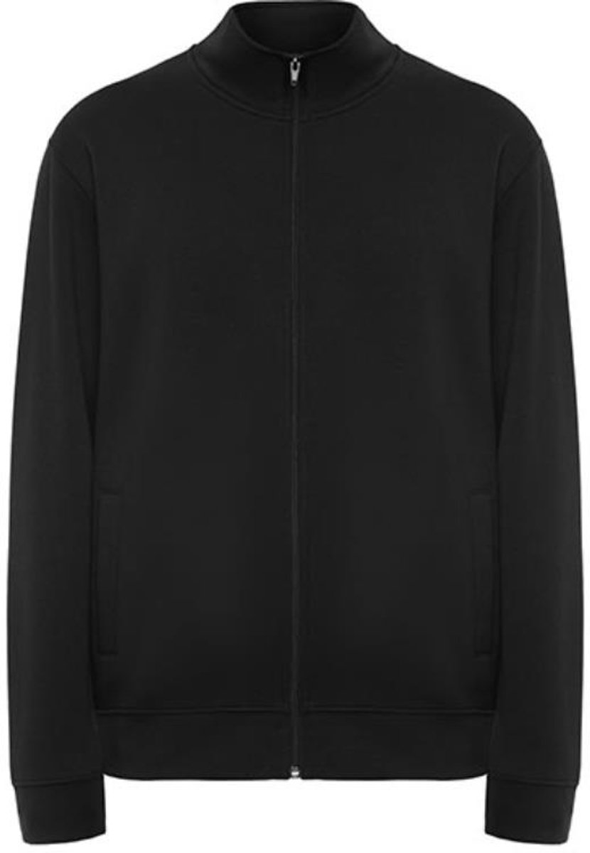 Roly - Ulan Sweater met Rits - Black 02 maat S