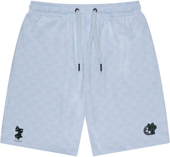 Short de football d'été Touzani pour garçon - bleu clair - Hariwake