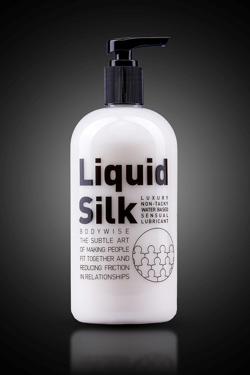 Liquid silk personal lube