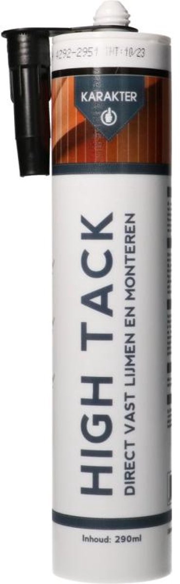 High Tack Zwart 290ml Karakter