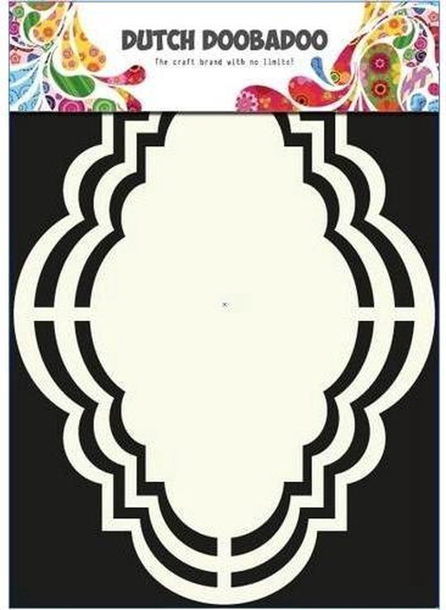 Dutch Doobadoo Dutch Shape Art frames romantisch 14.5x20 centimeter