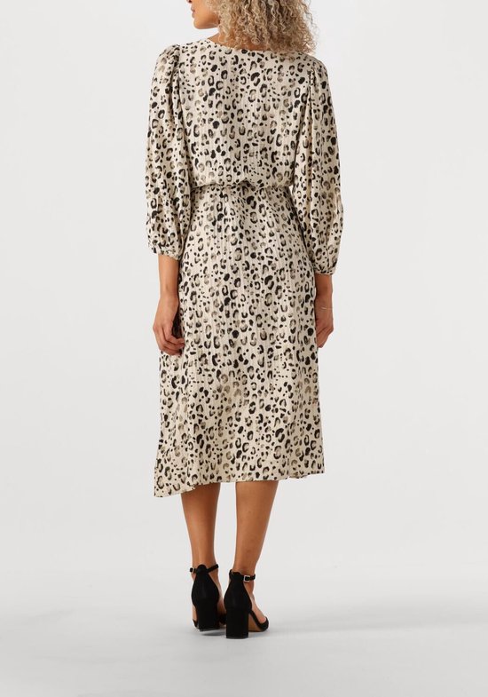 Mousseline midi-jurk voor dames in Groen Mousseline midi-jurk voor dames in Groen