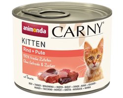 Animonda Carny Kitten - Rund met Kalkoen 12 x 200g