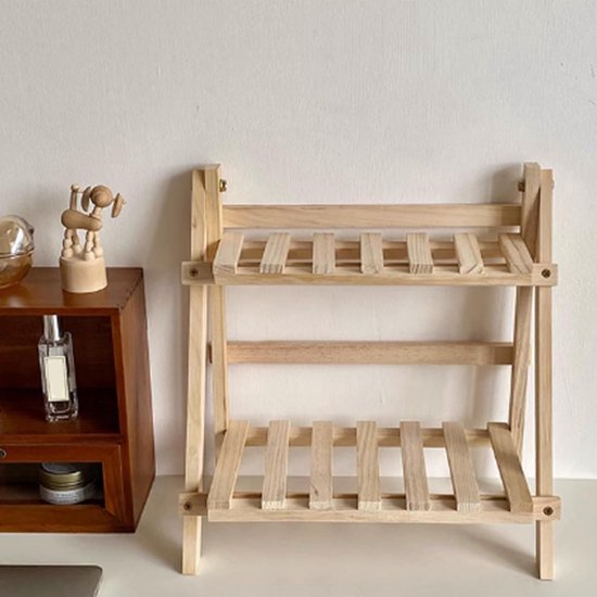 HumanCentric Onder Bureau Opbergplank - Lade Organizer voor Bureaus, Tafels, Werkstations en Zit-Sta Bureau - Montage Onder Bureauplank Voegt Opberglade, Schroef of Stok Op