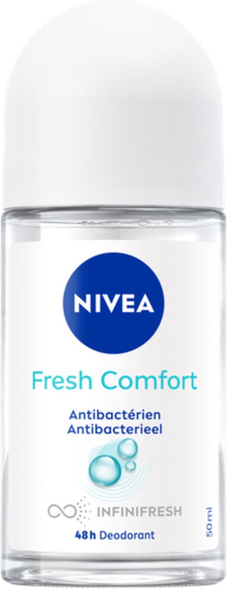 Goedkoopste 3x Nivea Deodorant Roller Fresh Comfort 50 ml