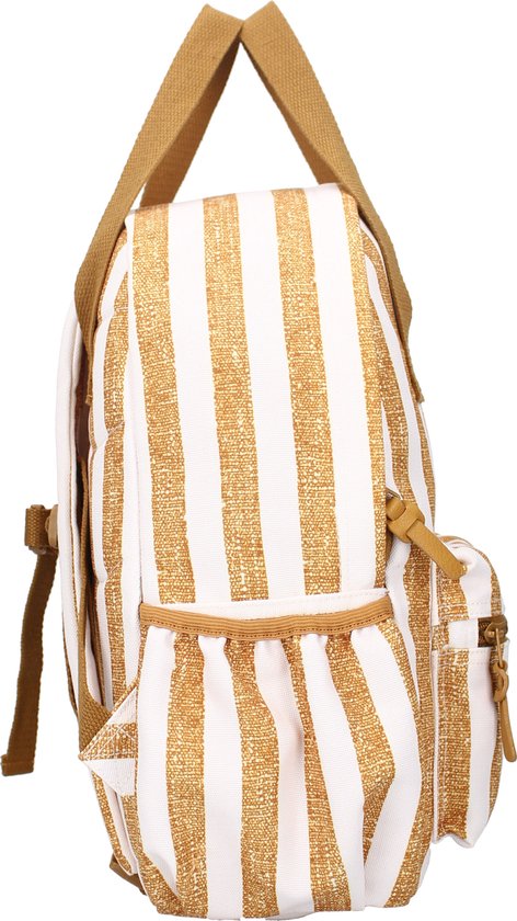 Kidzroom Stripe Frenzy Rugzak - Bruin - Strepen