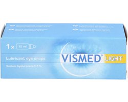 Vismed Oogdruppels light 0.1% 15 Milliliter