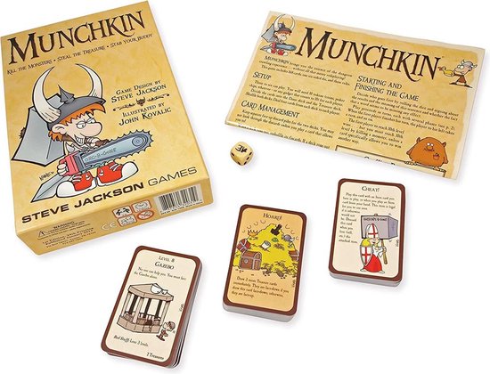 Munchkin - Engelstalig Kaartspel