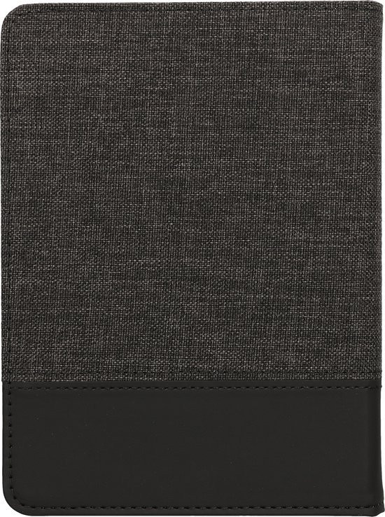 kwmobile hoes geschikt voor Amazon Kindle Paperwhite (2024)/Colorsoft - Canvas beschermhoes in antraciet / zwart - Voor e-reader van kwmobile — afbeelding 5