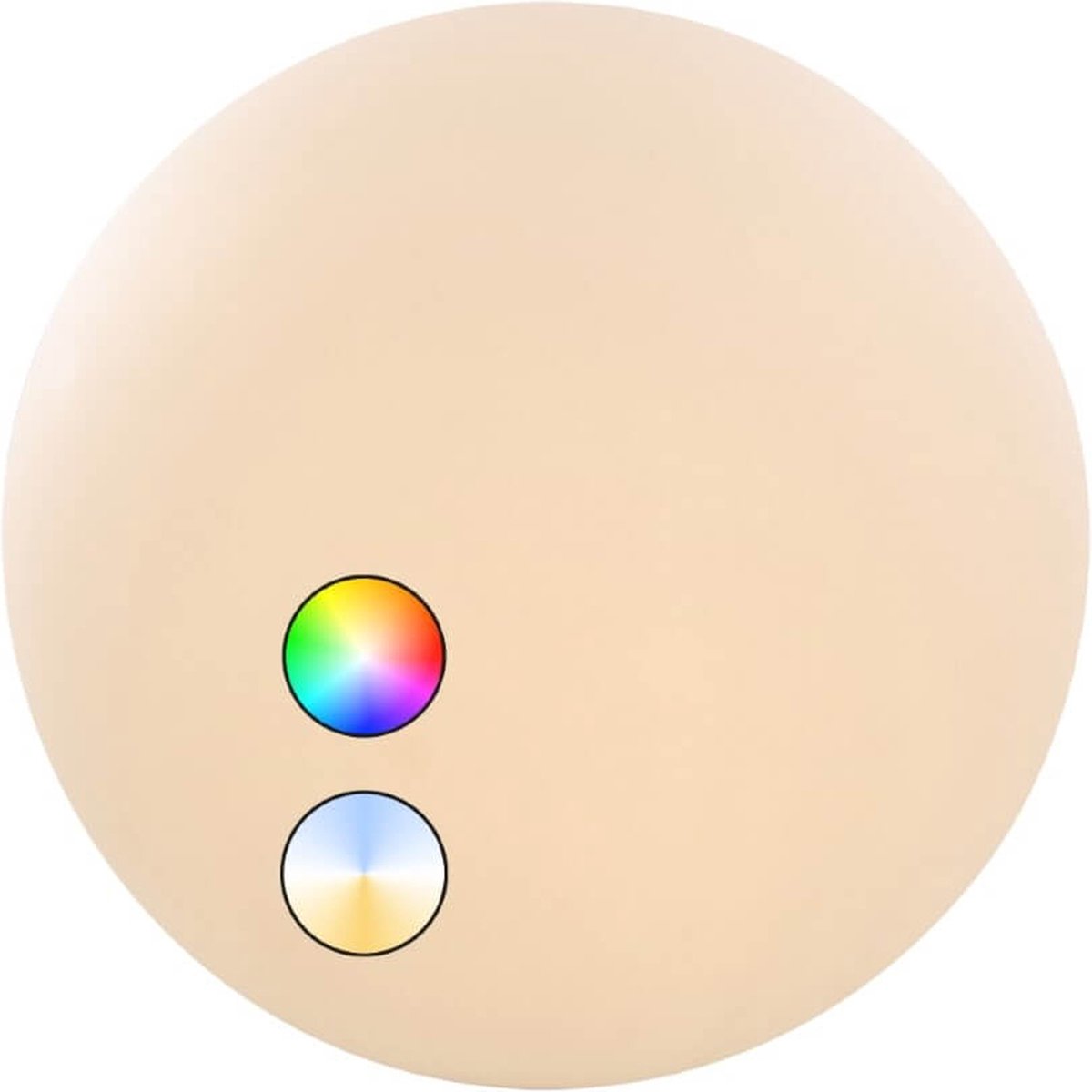 Garden Lights Round 50 Smart bollamp MR16 RGB CCT Ø500mm IP44 wit (2617451)