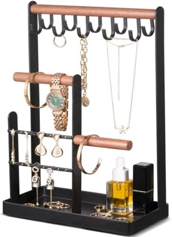Lolalet Sieradendienblad-organizer met deksel, 100 rasters, fluwelen ringorganizer, opbergdoos voor lade, juwelendoos, sieradenorganizer, bewaardoos voor ringen, beige Lolalet Sieradendienblad-organizer met deksel, 100 rasters, fluwelen ringorganizer, opbergdoos voor lade, juwelendoos, sieradenorganizer, bewaardoos voor ringen, beige