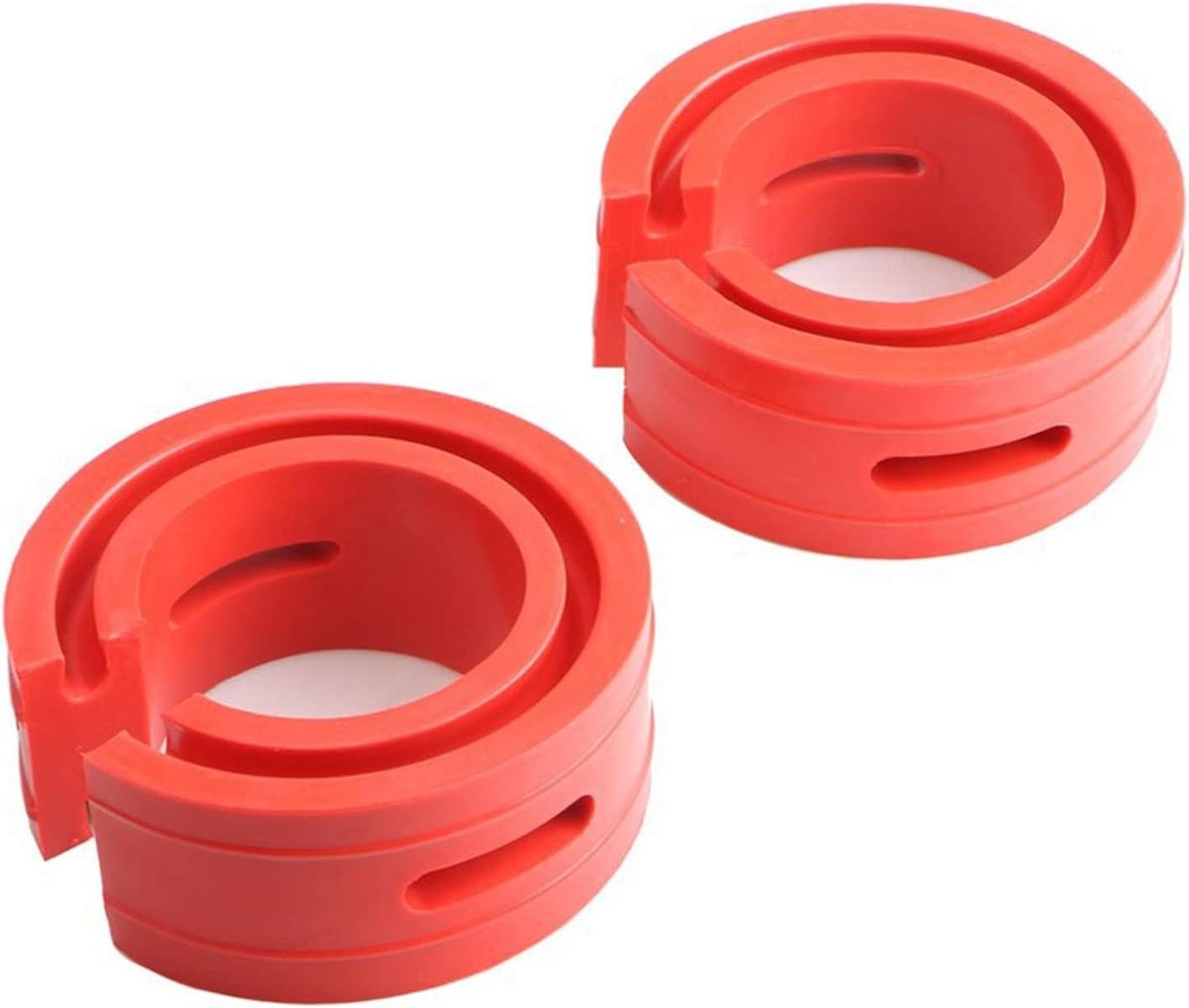 Image of 2 Stuks Rubber Schokdemper Lente Bumper - Automotive Coil Lente Buffer - Power Kussen - Anti Vibratie - Universele Lente Bumper Kussen Voor Auto's .