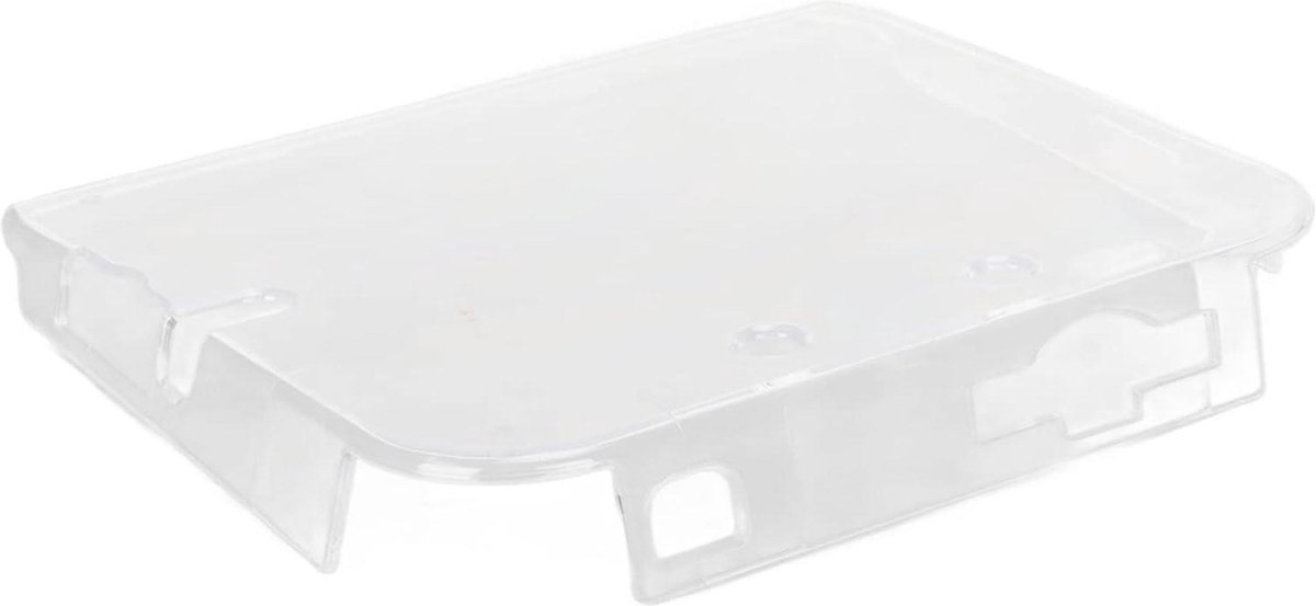 Beschermhoes Modieus Transparant Kristallen Hoes 2DS Compatibel - Zonder Schermbescherming .