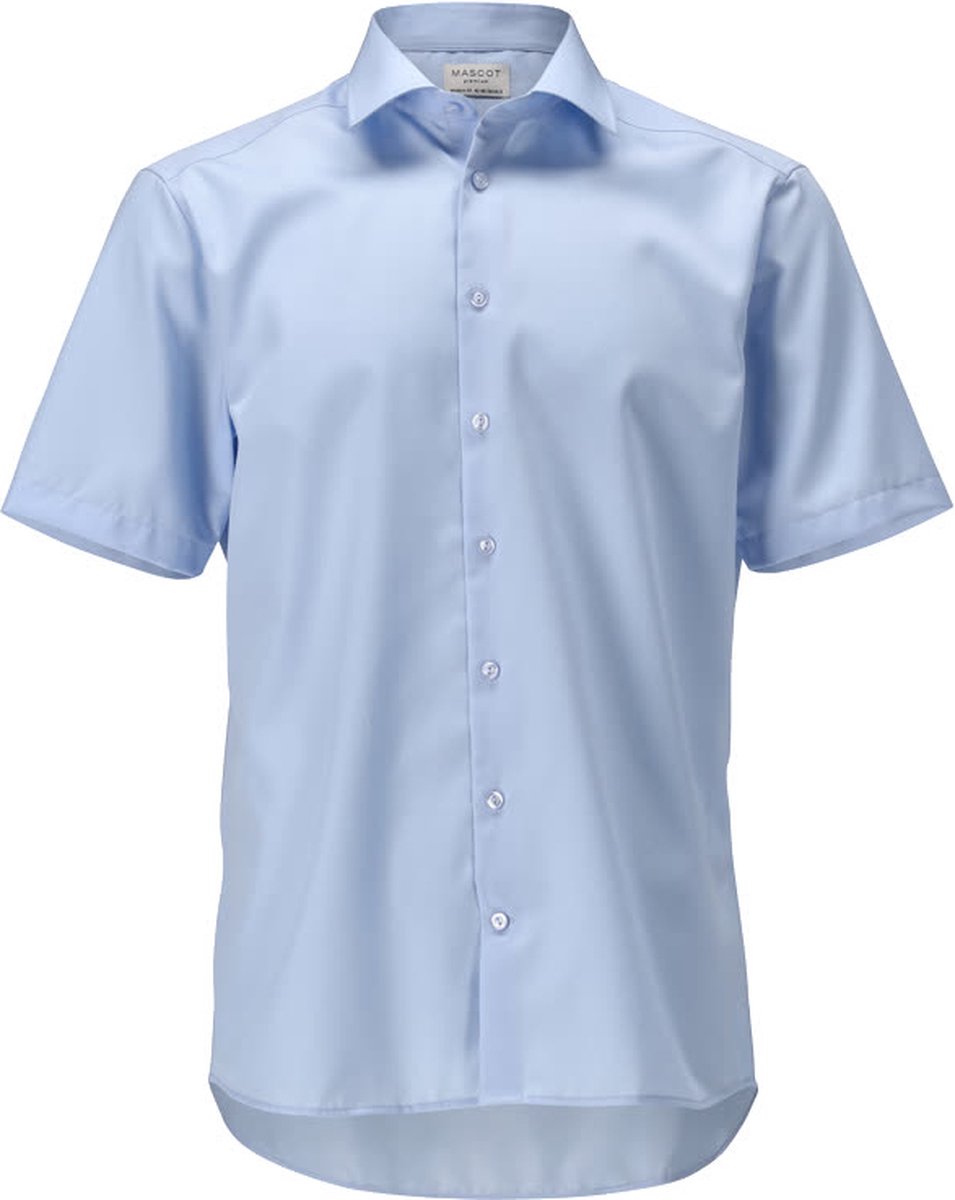 Mascot Frontline Overhemd, met korte mouwen 21224-750 - Lichtblauw - 45-46