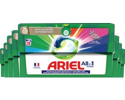 Ariel All in 1 Wasmiddel Pods - Kleur - 8 x 38 Wasbeurten (304 stuks) - Voordeelverpakking