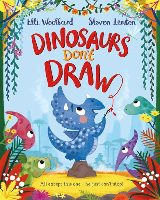 ISBN Dinosaurs Don't Draw, Anglais, Livre broché, 32 pages