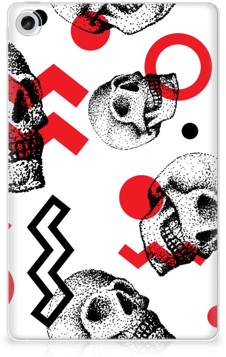 Tablet BackCover Lenovo Tab M10 Plus (3e generatie) Skull Red