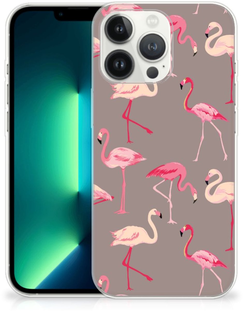 iPhone 13 Pro Max TPU Hoesje Flamingo