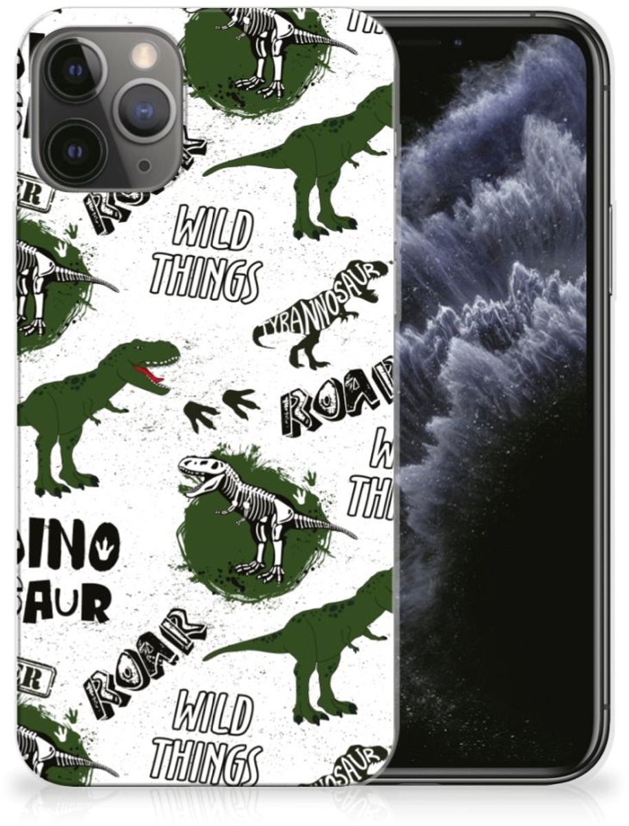 TPU Hoesje voor Apple iPhone 11 Pro Dinosaurus