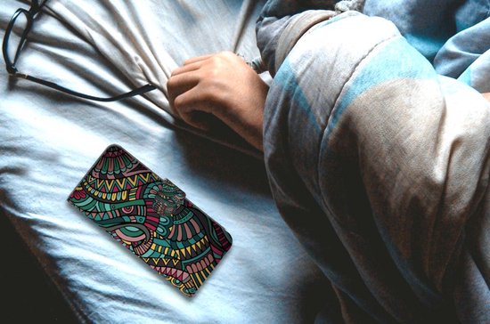 Étui pour téléphone portable OPPO A16/A16s | Etui à Rabat OPPO A54s Aztèque