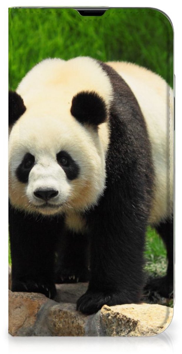 Standcase Hoesje voor iPhone 13 Pro Max Hoesje maken Panda