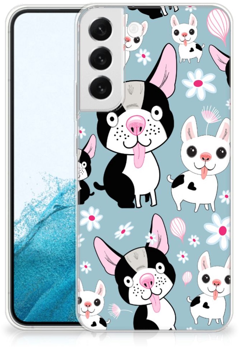 Samsung Galaxy S22 Plus TPU Hoesje Hondjes
