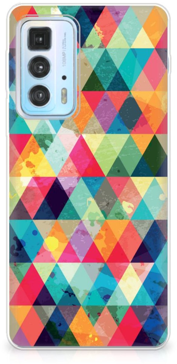 Motorola Edge 20 Pro TPU bumper Geruit