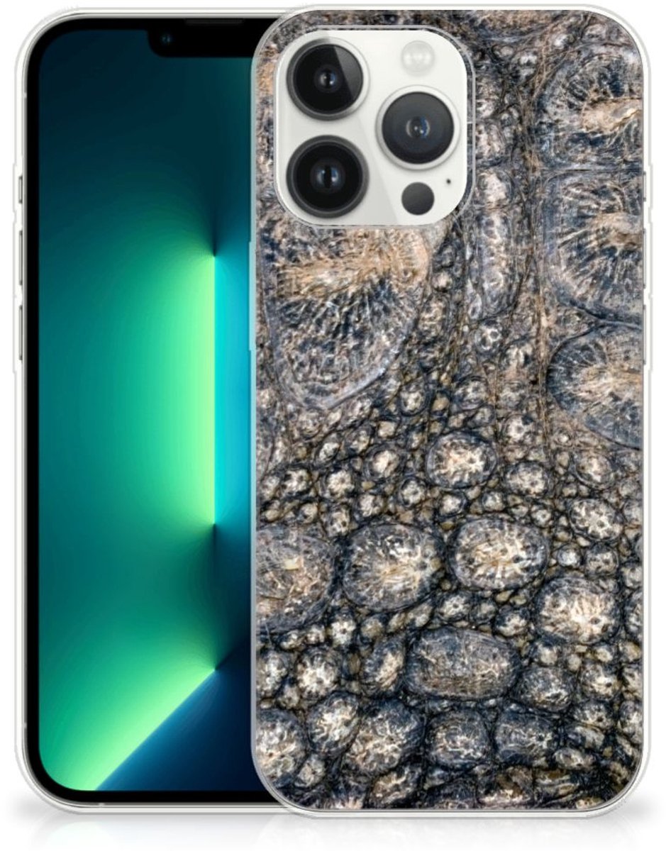 iPhone 13 Pro Max TPU Hoesje Krokodillenprint