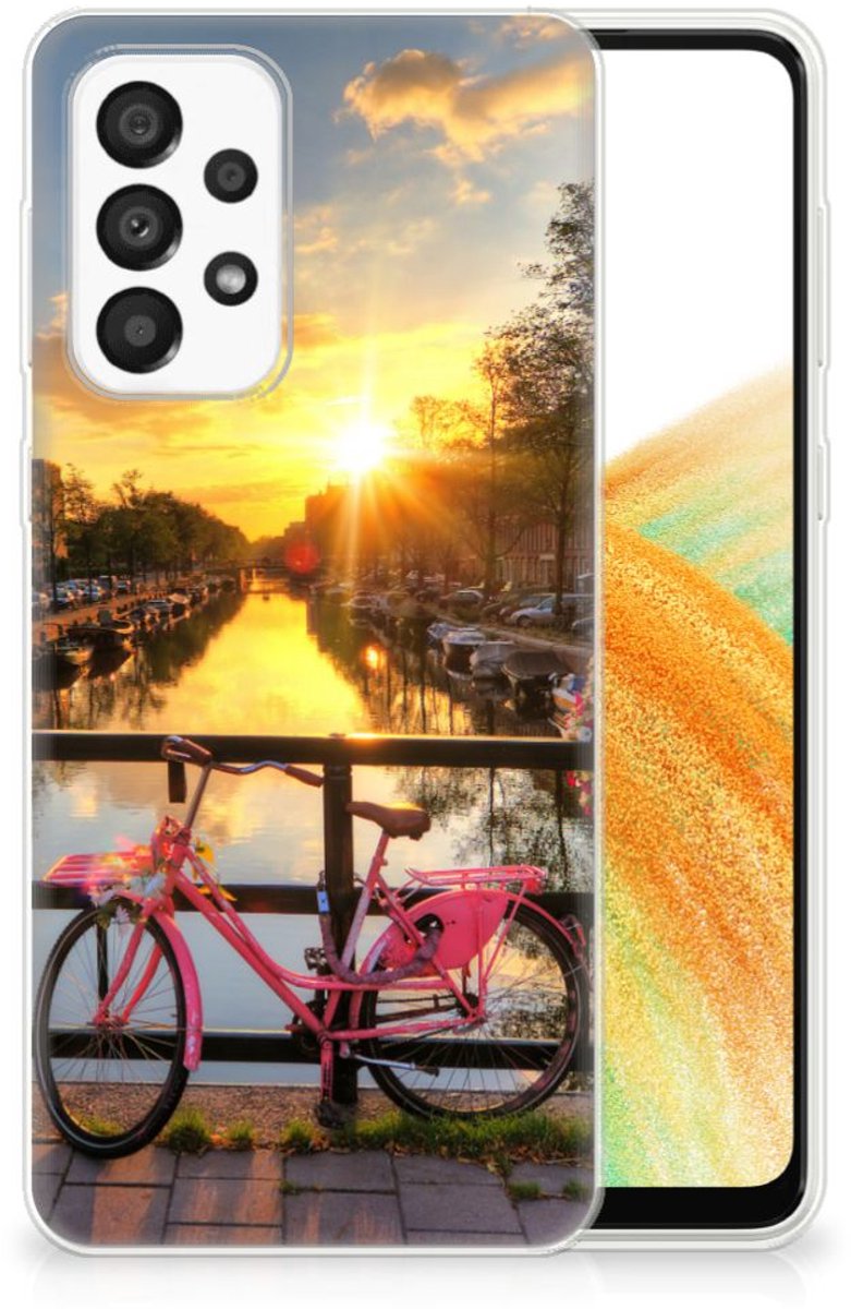 Samsung Galaxy A33 5G Siliconen Back Cover Amsterdamse Grachten