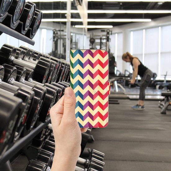 Belle coque de téléphone OPPO A54 5G | A74 5G | Coque Smartphone A93 5G Couleur Zigzag