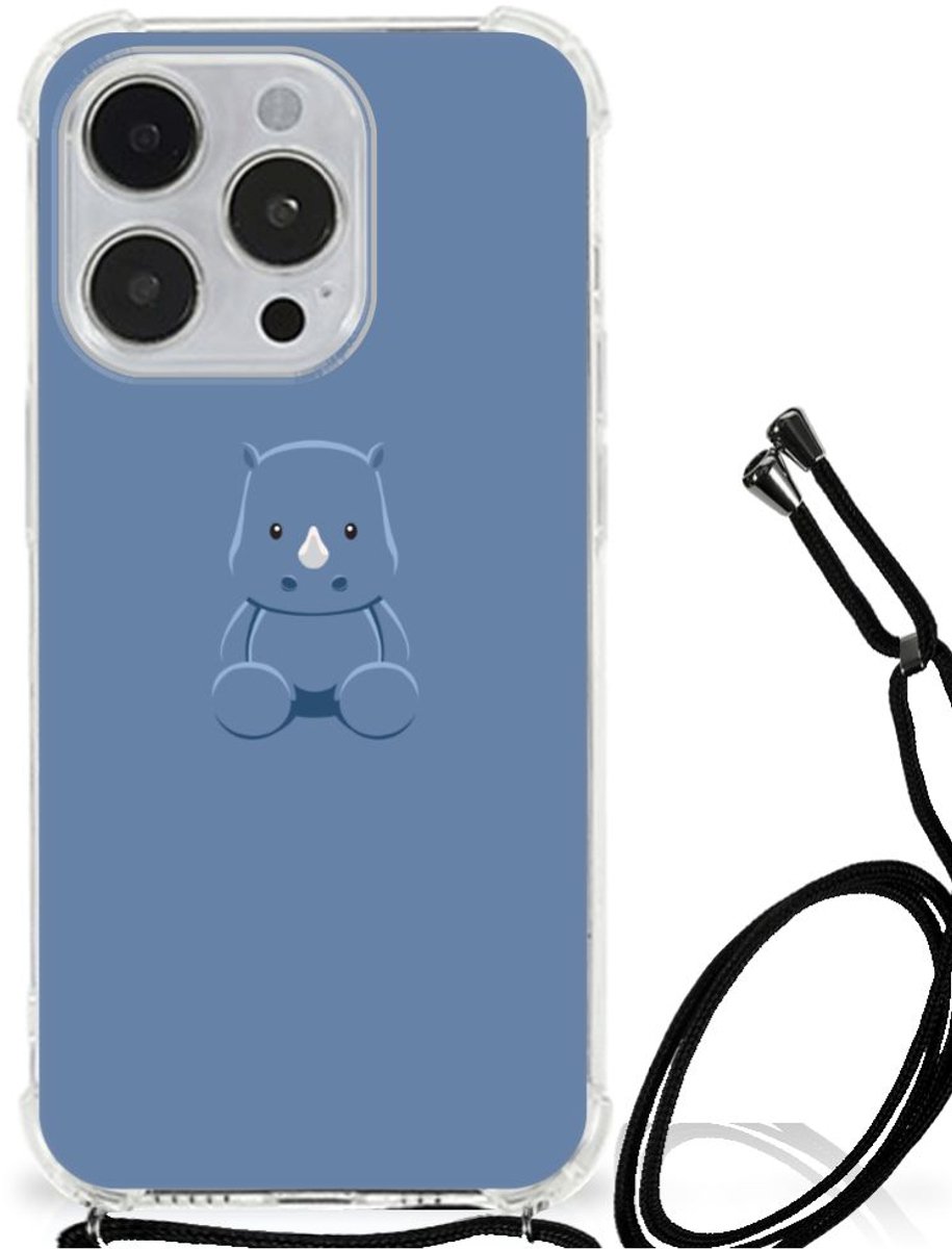 iPhone 14 Pro Max Stevig Bumper Hoesje Baby Rhino
