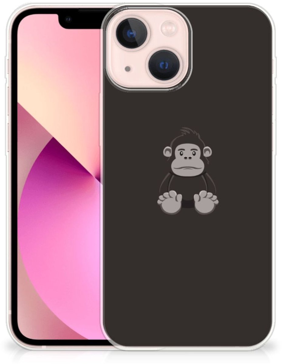iPhone 13 mini Telefoonhoesje met Naam Gorilla